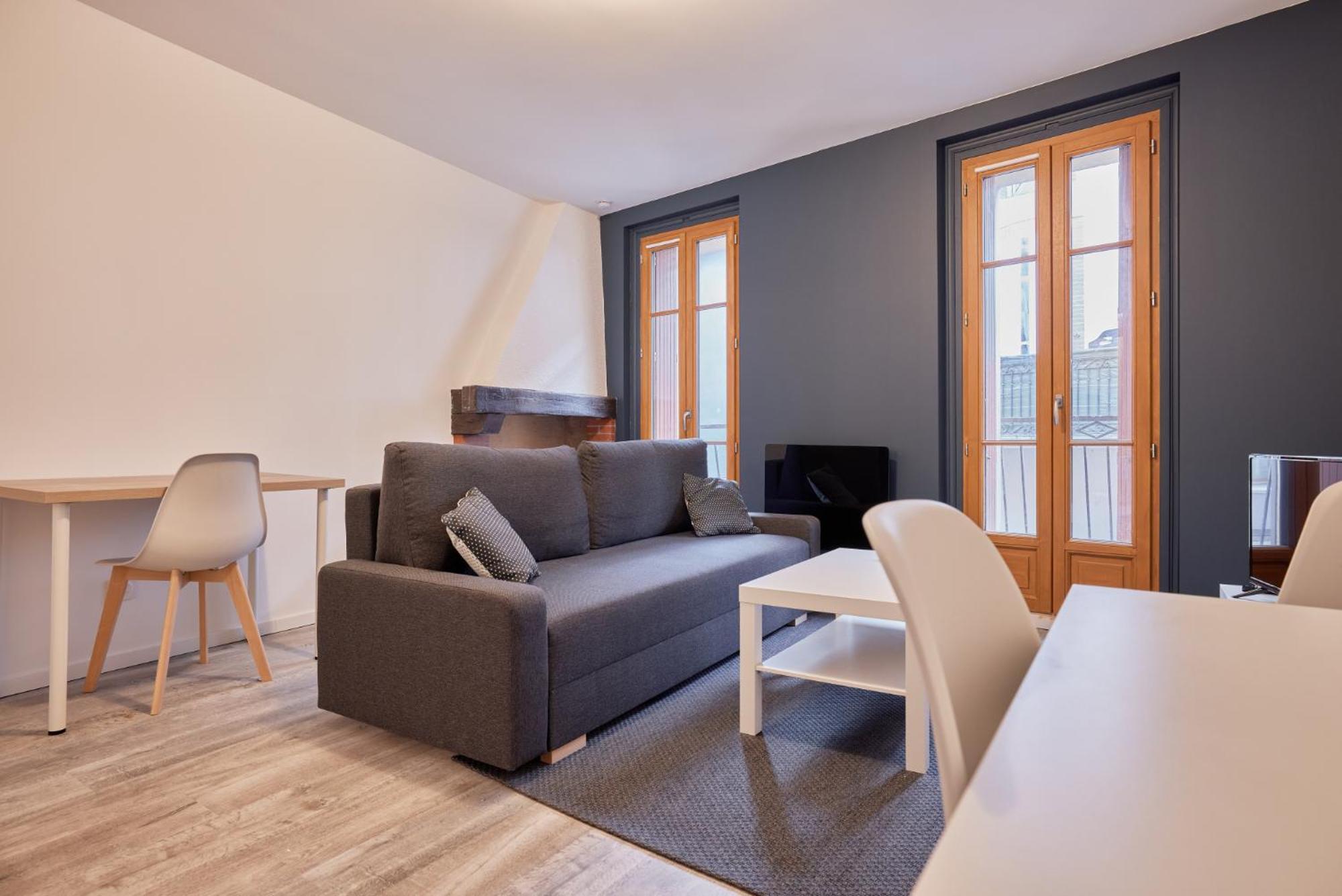 T2Lescordeliers Apartment Pamiers Ruang foto